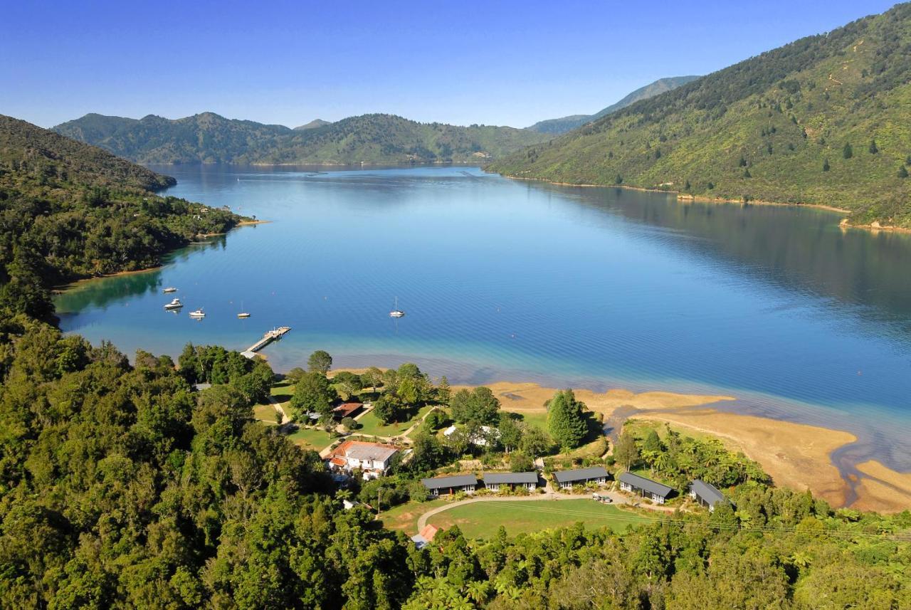 Furneaux Lodge Endeavour Inlet Extérieur photo