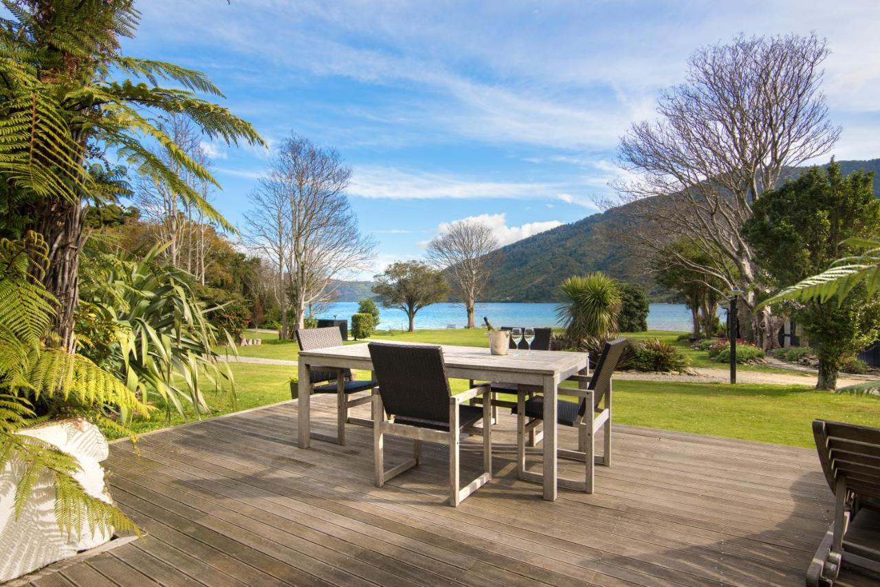 Furneaux Lodge Endeavour Inlet Extérieur photo